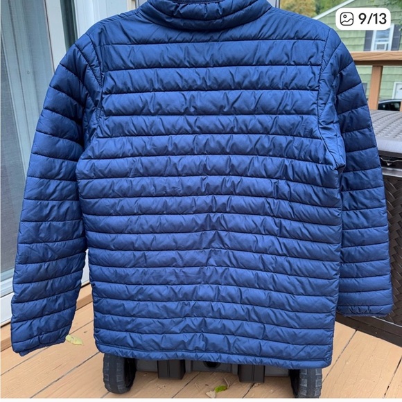 Columbia Quilted Puffer Blue Jacket Youth Kids Size XL 18/20 Full Zip - Picture 5 of 10